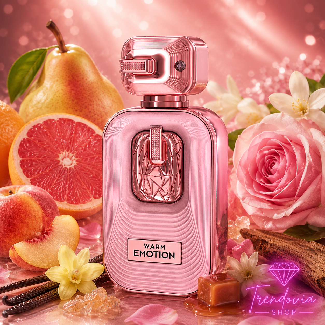 🍐✨ Warm Emotion – Le Bonheur Perfumes | Perfume Femenino 100 ml